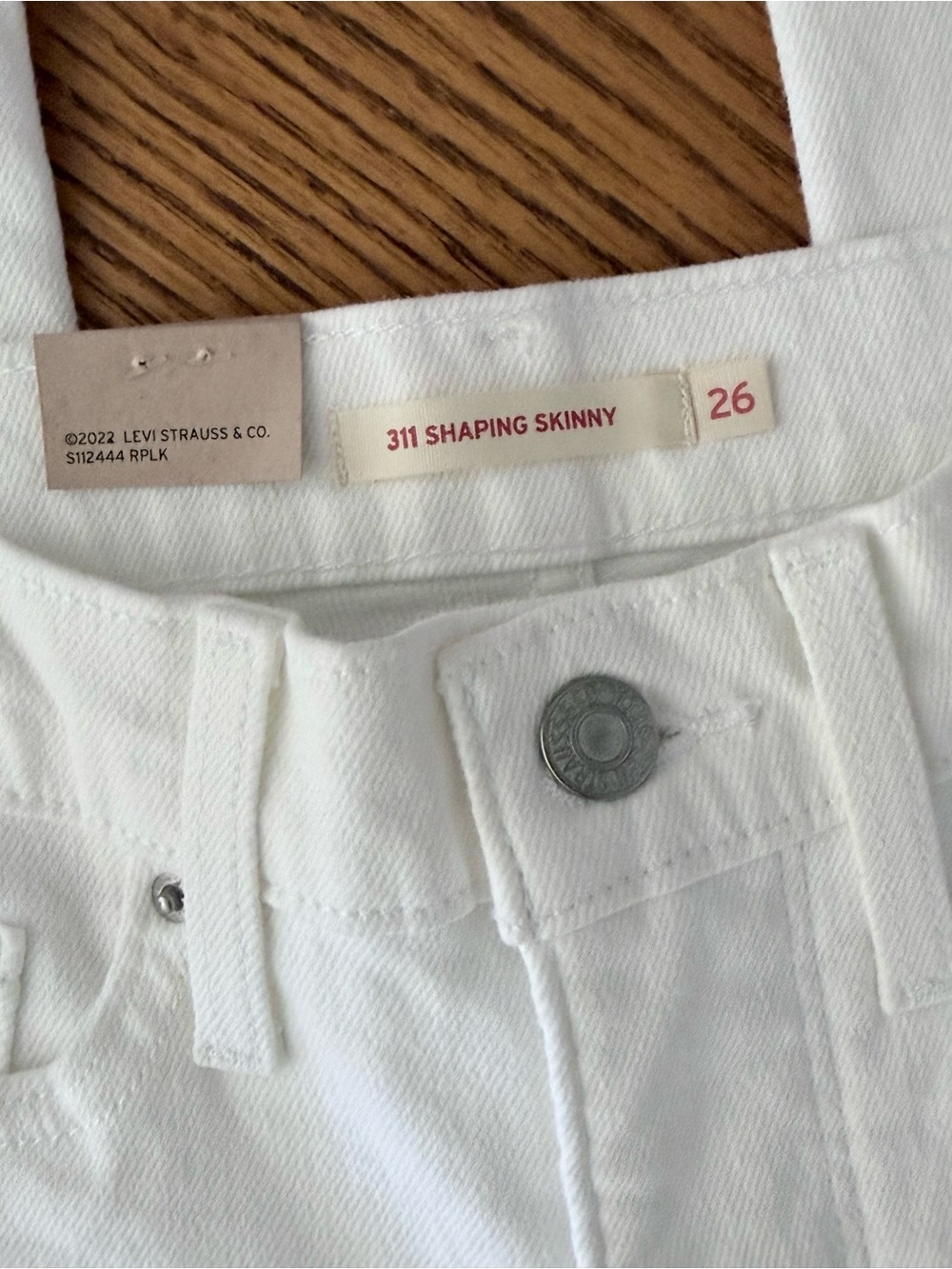 LEVI'S 311 Shaping Skinny Jeans - White - Picture 7 of 12